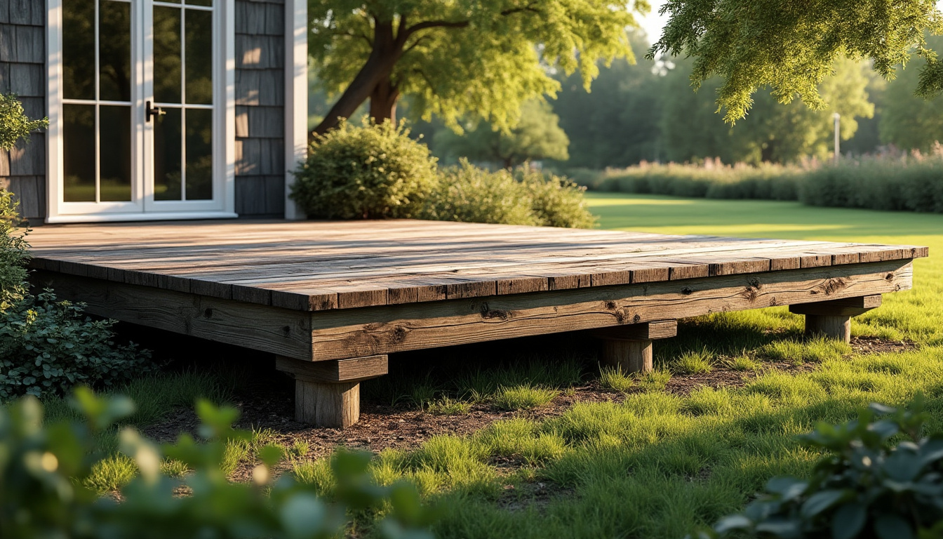 Combien coûte une terrasse en bois sur pilotis ?